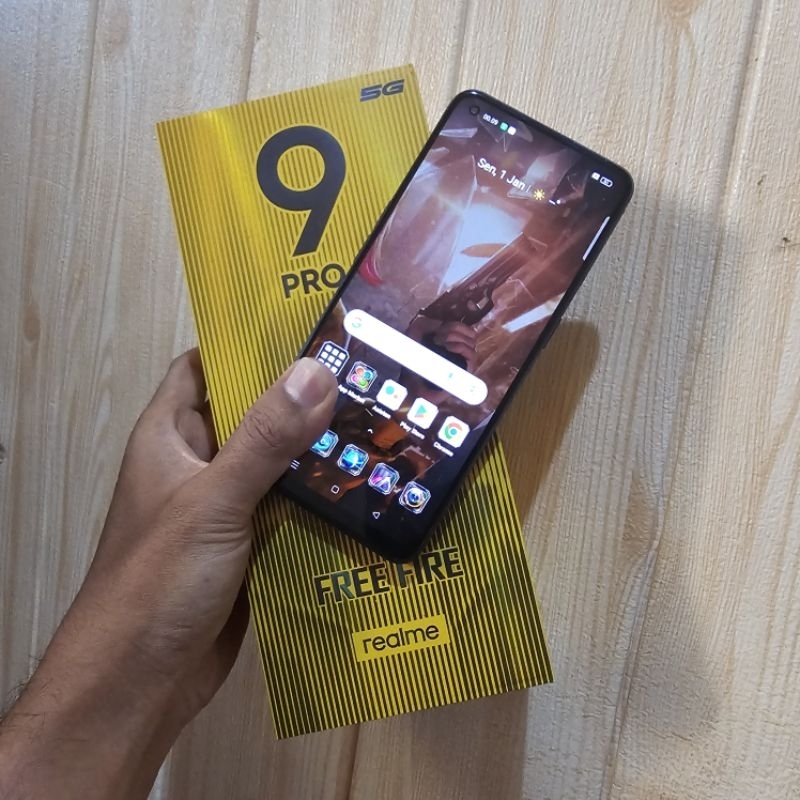 Jual Realme 9 Pro Plus 5G Edisi Free Fire Ram 8 128GB Garansi Resmi