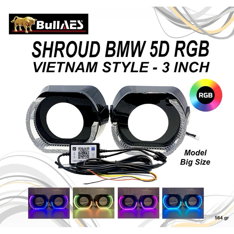 Jual Shroud Bmw Aes Rgb Inch L D Kristal Vietnam Shopee Indonesia