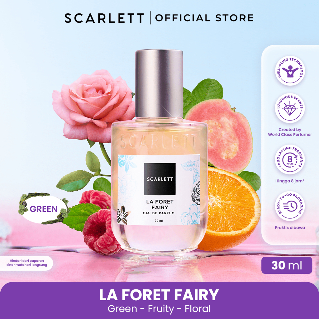 Jual Scarlett Whitening Eau De Parfum La Foret Fairy Shopee Indonesia