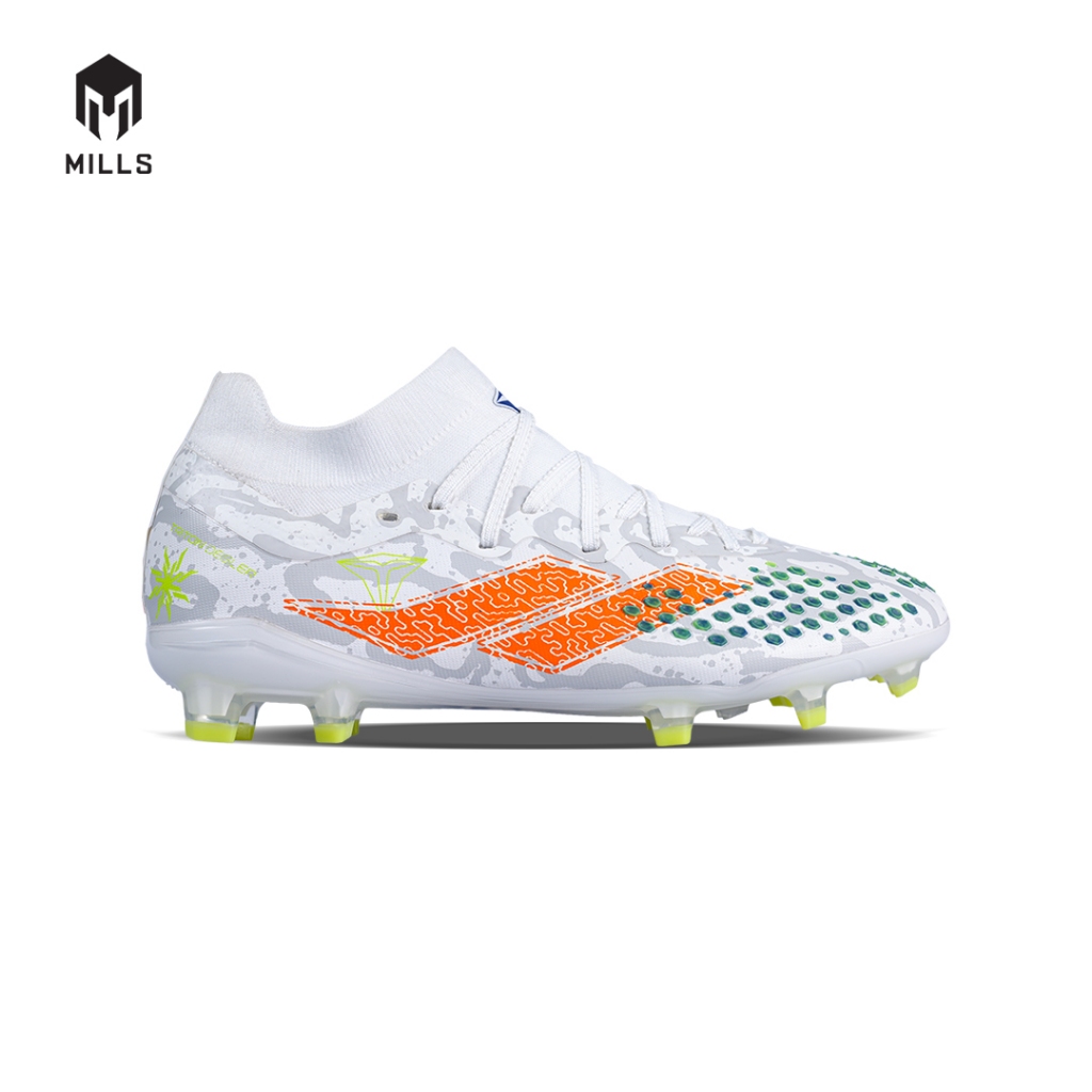 Jual Mills Sepatu Sepakbola Triton Deisler Elite Fg White Neon