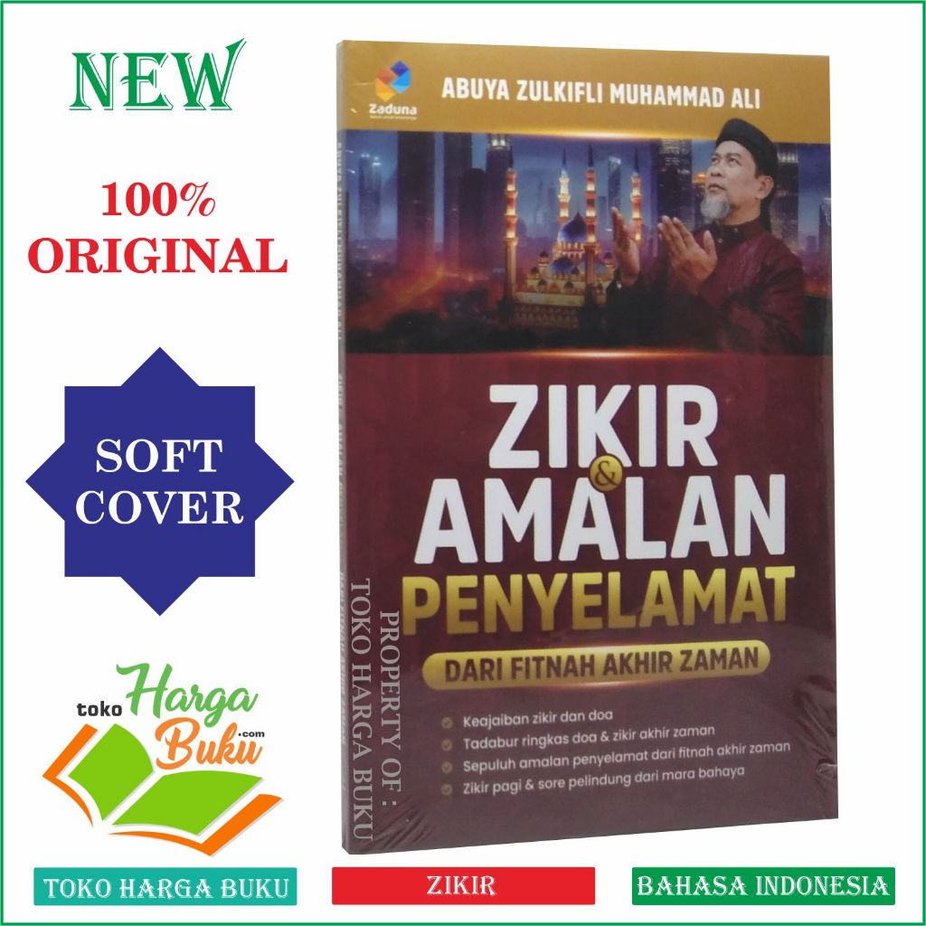 Jual Zikir Dan Amalan Penyelamat Dari Fitnah Akhir Zaman Karya Zulkifli