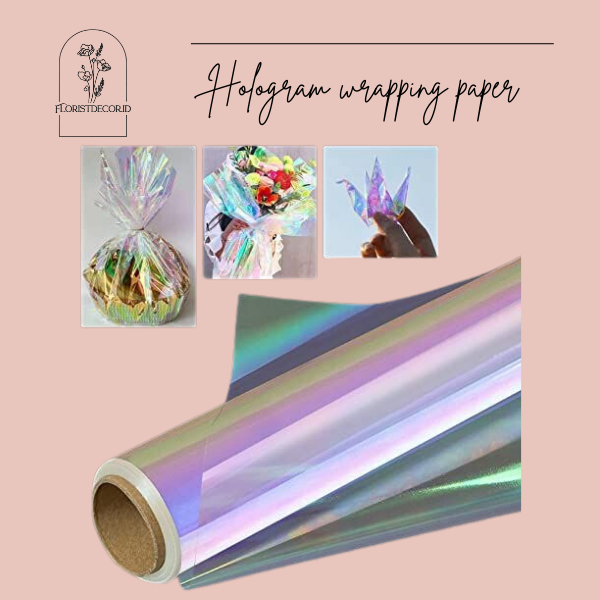 Jual Sw Ecer Termurah Hologram Wrapping Paper X Cm Kertas