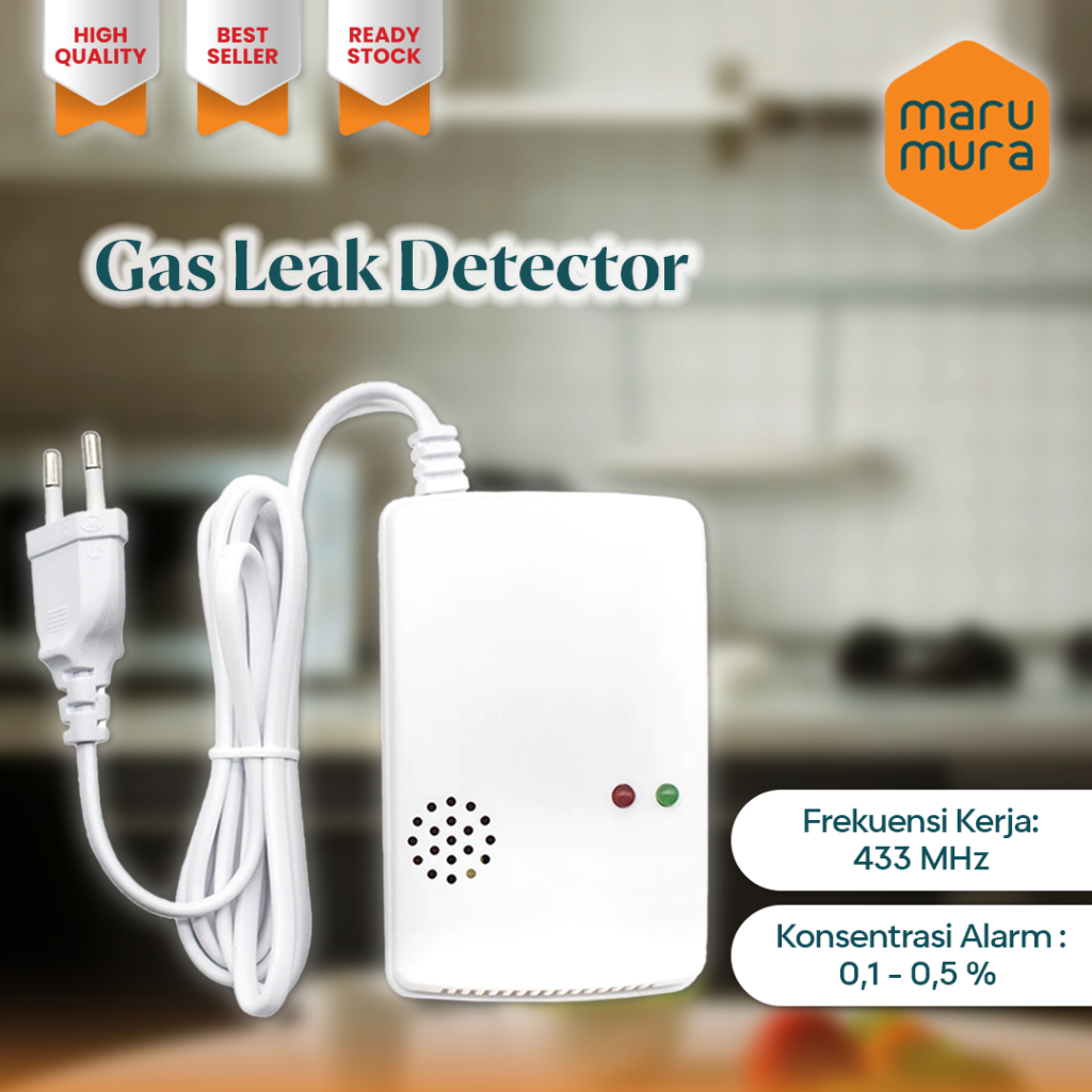 Jual Marumura Gas Leak Detector Alat Detektor Kebocoran Gas Tangki