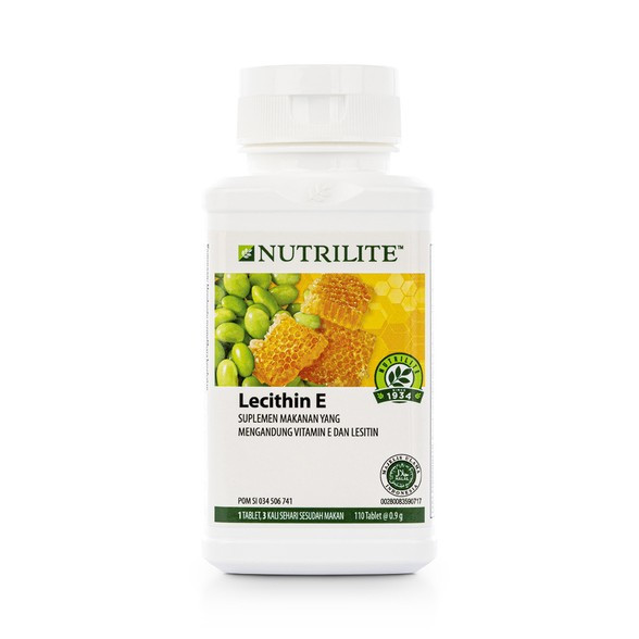 Jual Nutrilite Lecithin E 100 Tablet Original Amway Shopee Indonesia