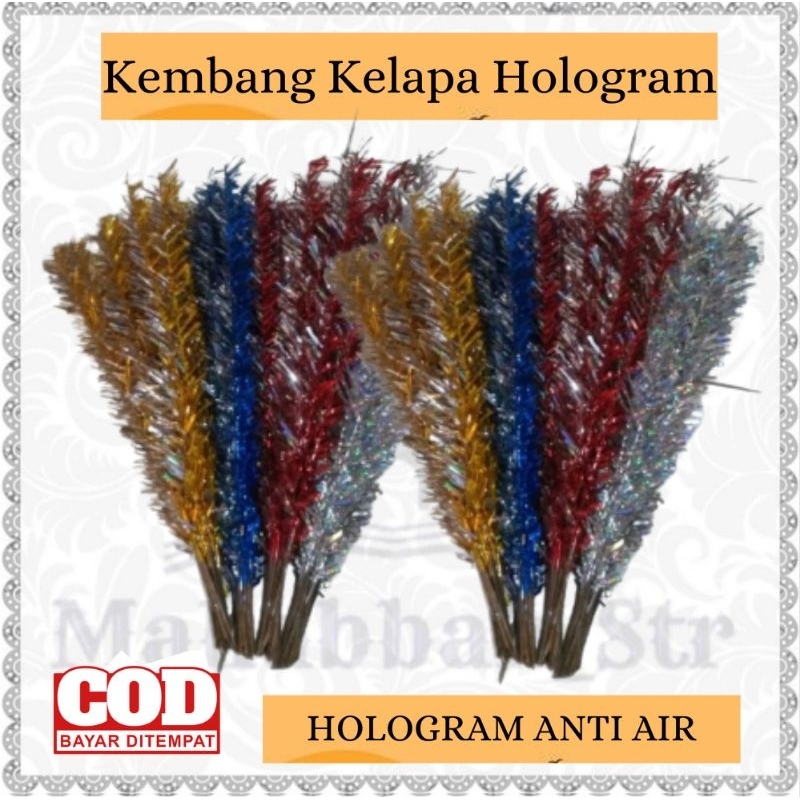 Jual KEMBANG KELAPA HOLOGRAM RAMBUT ONDEL ONDEL Shopee Indonesia