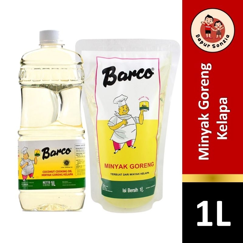 Jual Liter Barco Minyak Goreng Kelapa Coconut Oil Shopee Indonesia