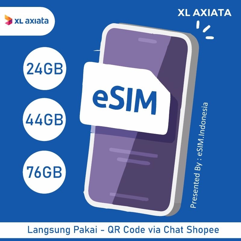 Jual Esim Xl Axiata Free Ongkir Shopee Indonesia