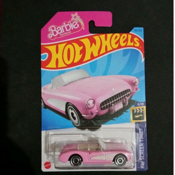 Jual Hotwheels 1956 Corvette Pink Barbie Shopee Indonesia