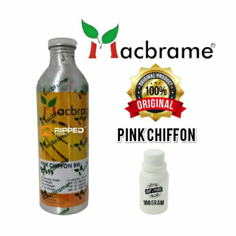 Jual 100ML BIBIT PARFUM MURNI PINK CHIFFON BY MACBRAME ORIGINAL