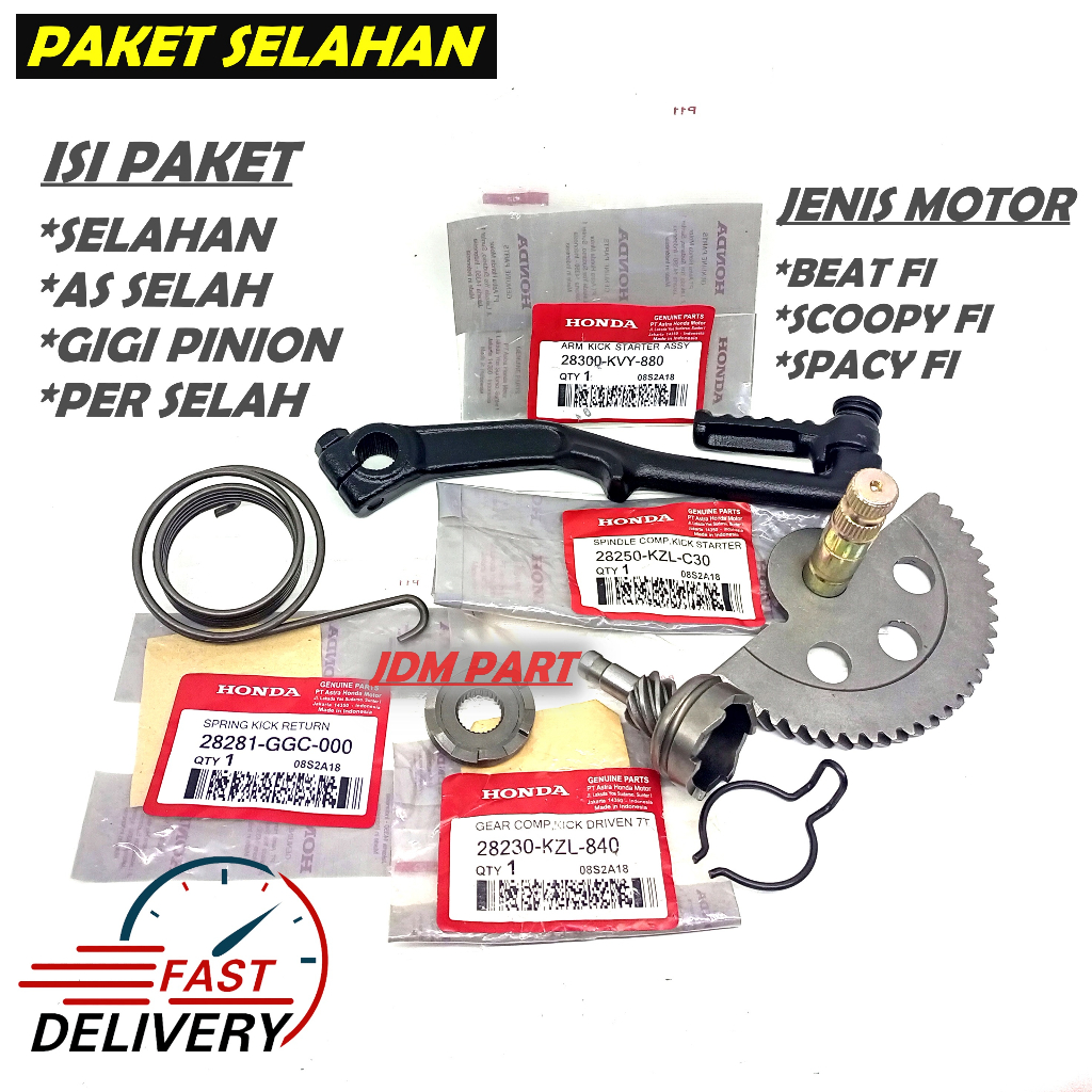 Jual PAKET SELAHAN KOMPLIT VARIO 11O FI LED BEAT FI STATER KASAR