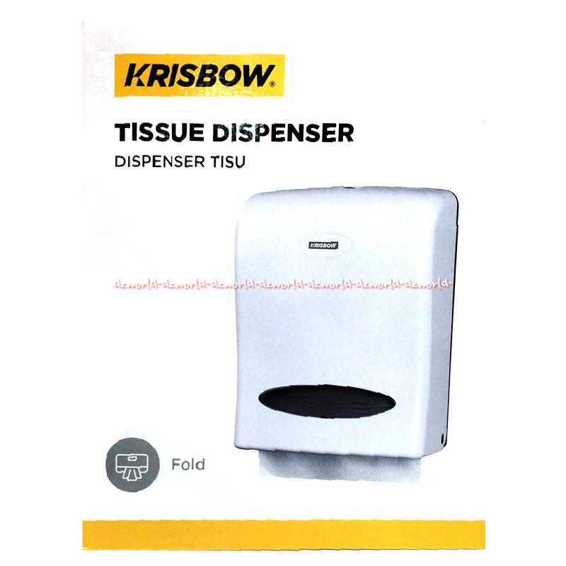 Jual Krisbow Tissue Dispenser Tempat Tisu Box Kotak Putih Tissu Di