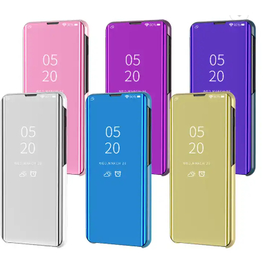 Jual Flip Case Oppo Reno 7 5G Reno 7z 5G Clear View Standing Mirror