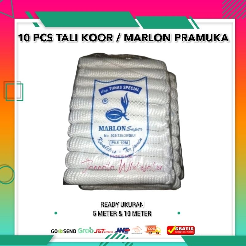 Jual Pcs Tali Marlon Pramuka Meter Meter Tali Koor Pramuka