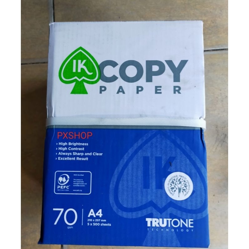 Jual Kertas HVS A4 70 Gsm Copy Paper Shopee Indonesia