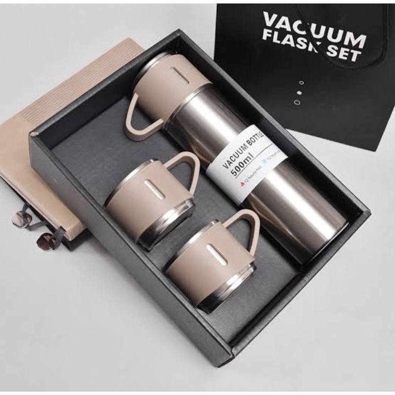 Jual Termos Vacum Flask Set Gift Box Hampers Ml Termos Traveling Set