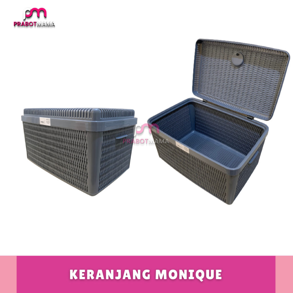 Jual Keranjang Baju Monique Keranjang Pakaian Serbaguna Storage Box