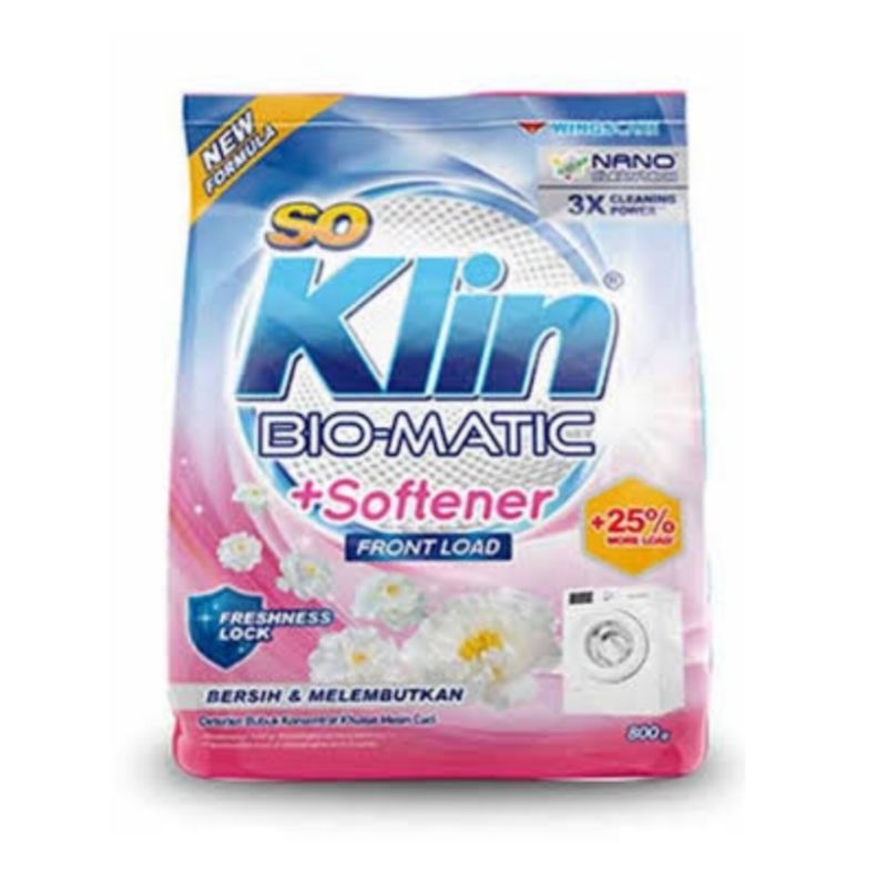 Jual So Klin Biomatic Detergen Kg Top Load Front Load Shopee