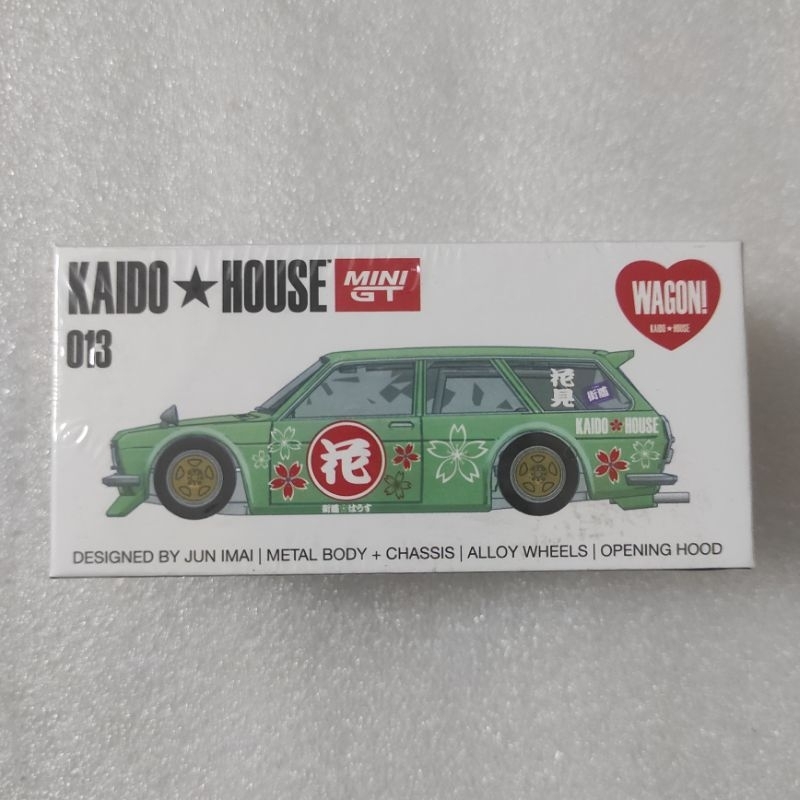 Jual Mini Gt Kaido House Datsun Wagon Hanami V Green Khmg