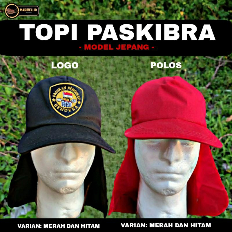 Jual Topi Paskibra Pasukan Pengibar Bendera Model Jepang Topi Sekolah