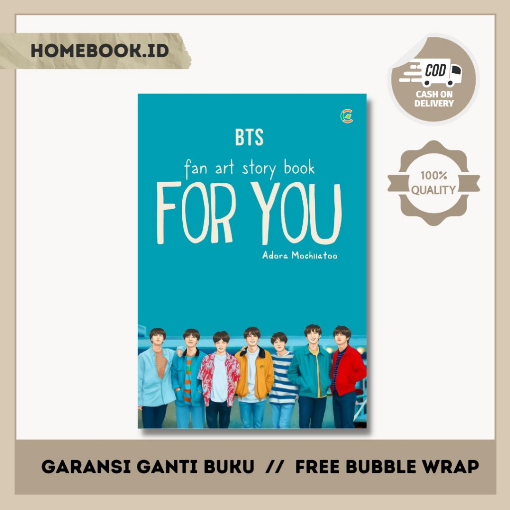 Jual Promo Murah Buku Bts Bts Fan Art Story Book For You Buku