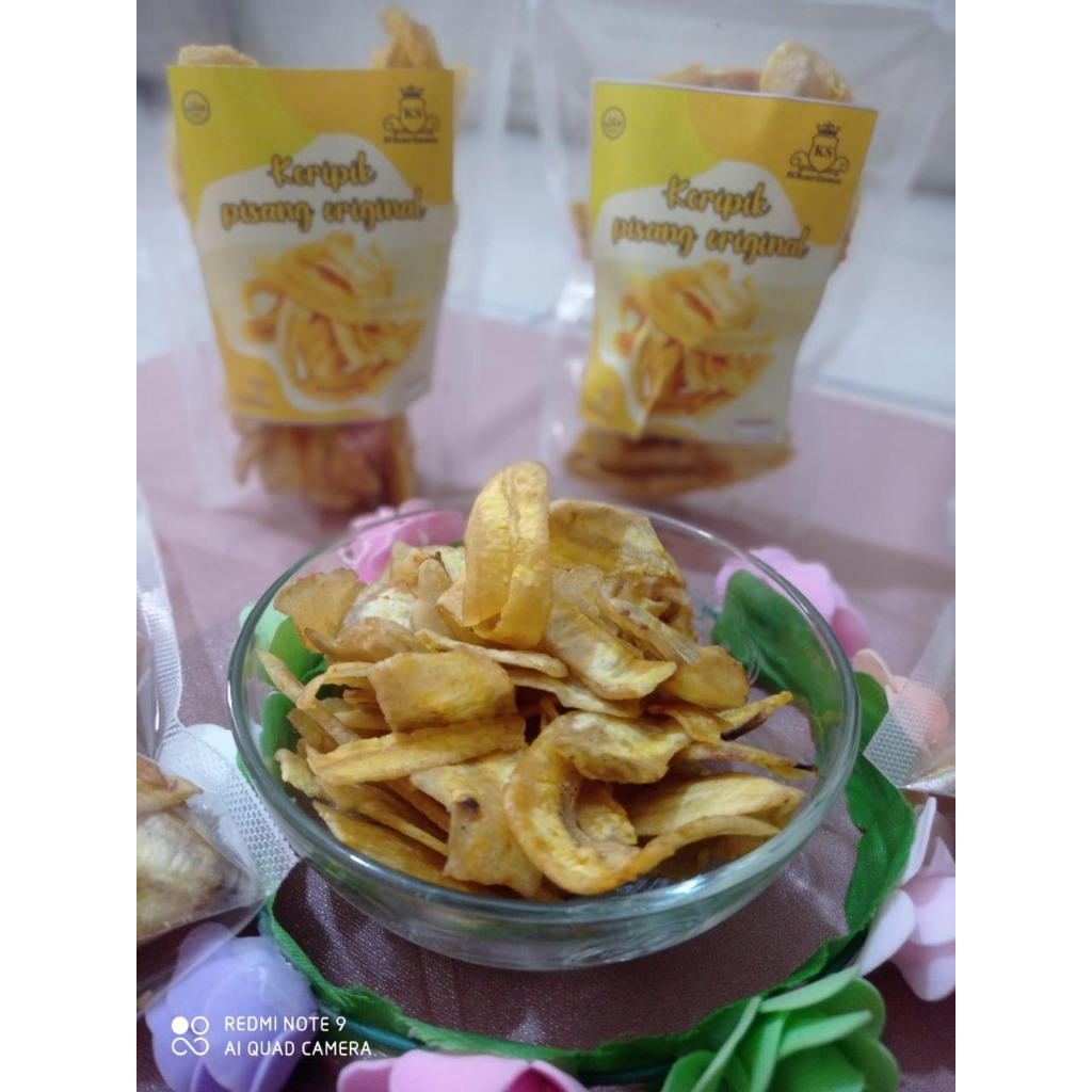 Jual Keripik Pisang Original Asin Shopee Indonesia