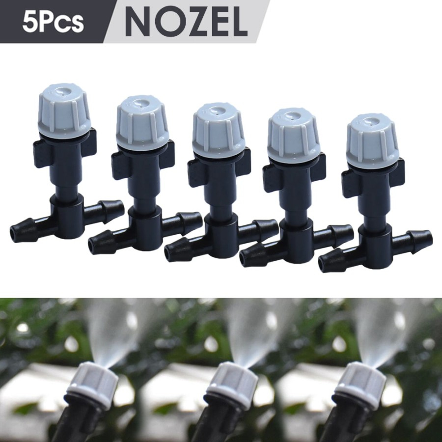 Jual Paket Nozzle Head Misting Titik Lengkap Tee Konektor Selang Mm