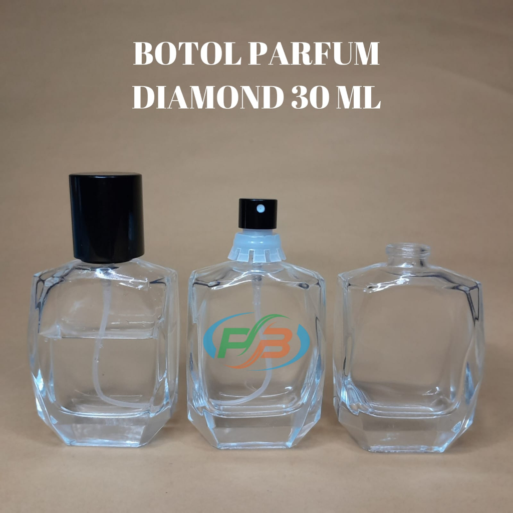 Jual Botol Parfum Diamond Ml Semi Press Botol Kaca Botol Parfum