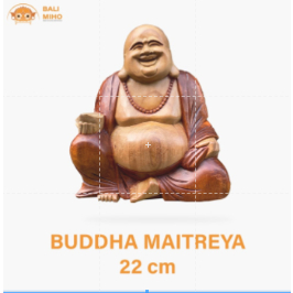 Jual Patung Buddha Maitreya Cm Patung Buddha Kayu Patung Kayu