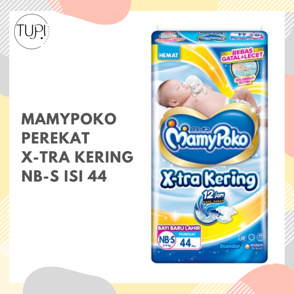 Jual Mamypoko Perekat X Tra Kering Nb S Isi Popok Perekat Shopee