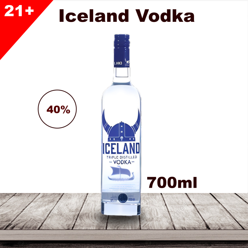 Jual Minuman Iceland Vodka 700ml Shopee Indonesia