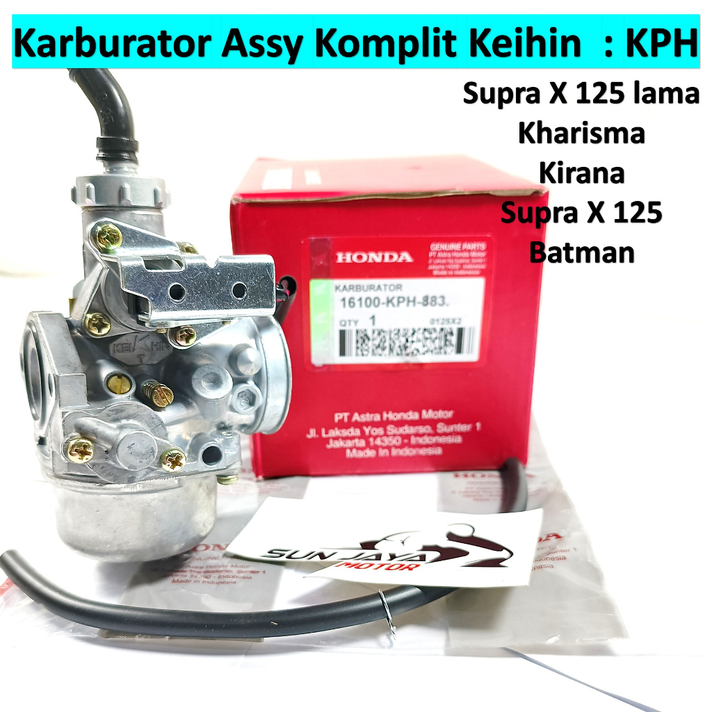 Jual Karburator Honda Supra X Kharisma Kirana Keihin Kode Part