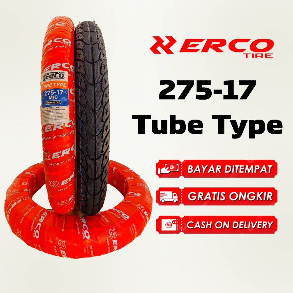 Jual Erco Tire Ban Luar Motor Ring Nontubeless Belakang Tube