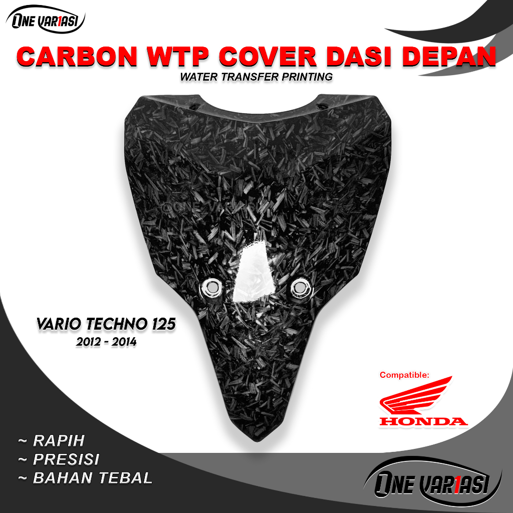 Jual Dasi Panel Depan Carbon Forged Vario Bohlam Old Dasi Dudukan