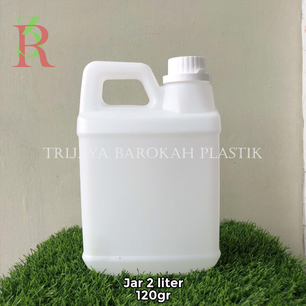 Jual Jerigen Liter Bahan Hdpe Jar Liter Putih Natural Shopee