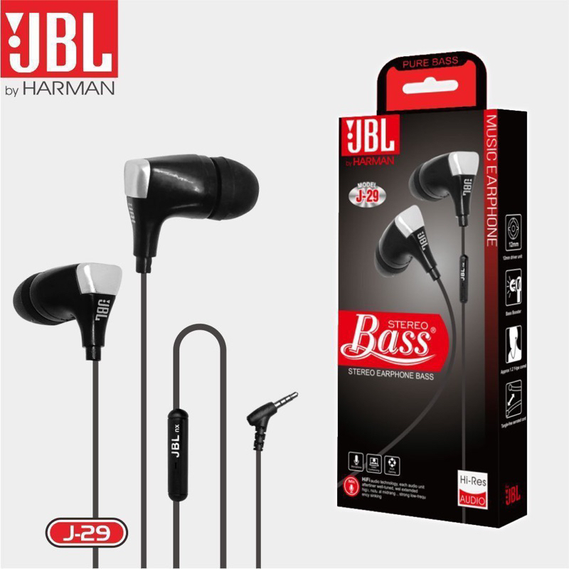 Jual Hf Headset JBL J29 Stereo Bass Shopee Indonesia