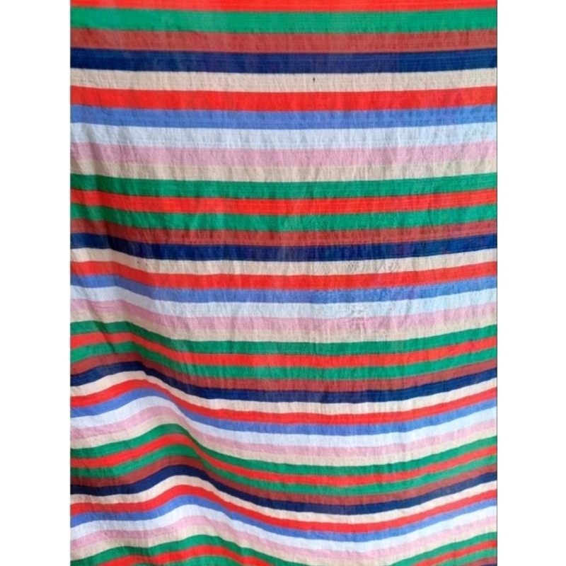 Jual Kain Katun Silky Motif Salur Shopee Indonesia