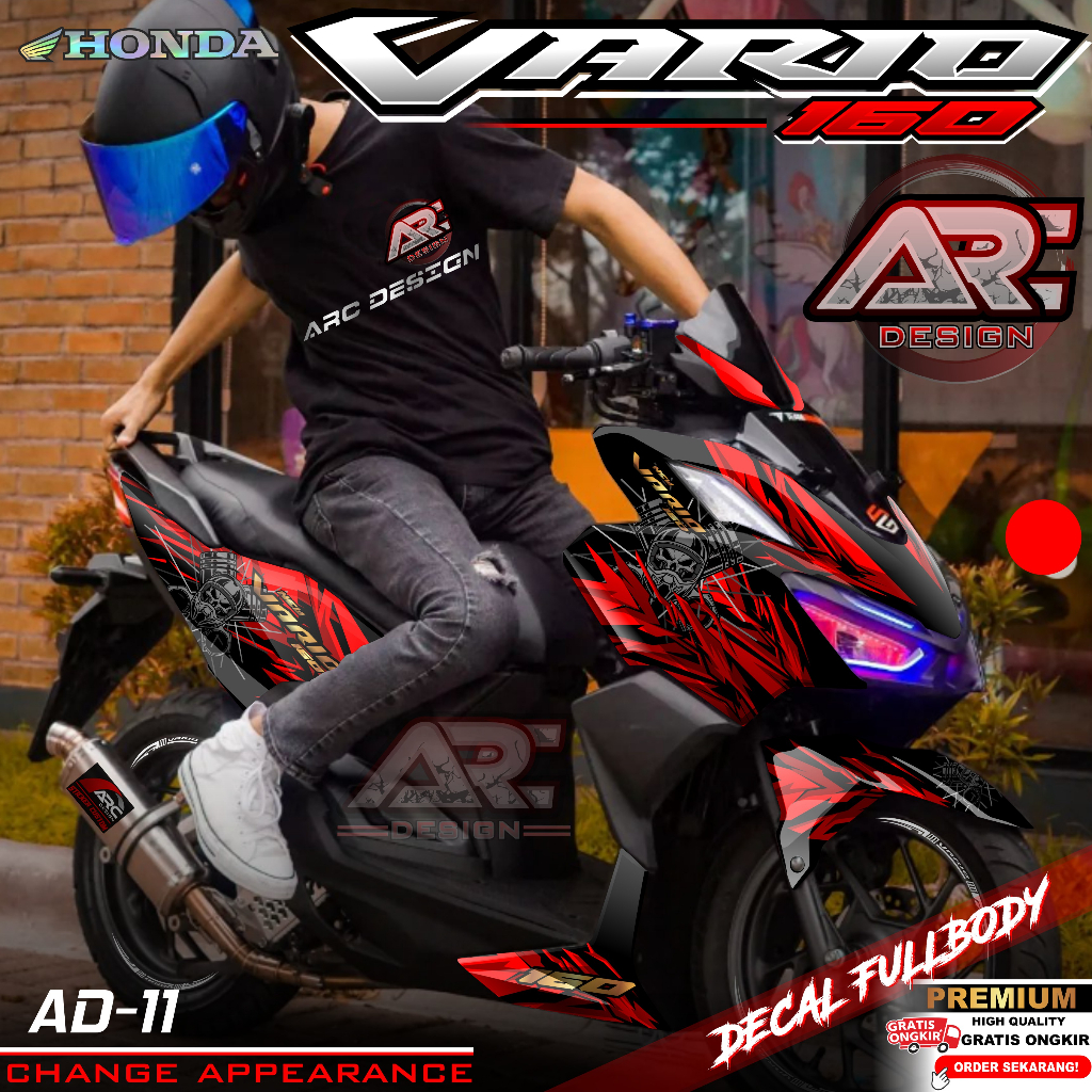 Jual COD TERBARU Decal Sticker Vario 160 2022 2023 Full Body Stiker