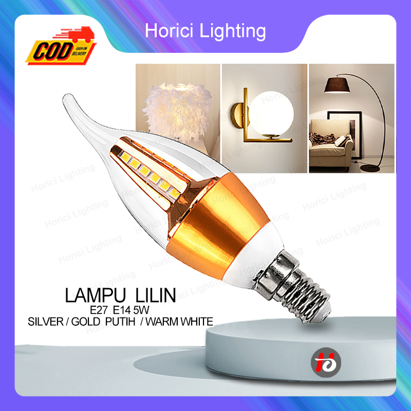 Jual Horici Asli Lampu Lilin Watt Hias Variasi Led Bohlam Candle