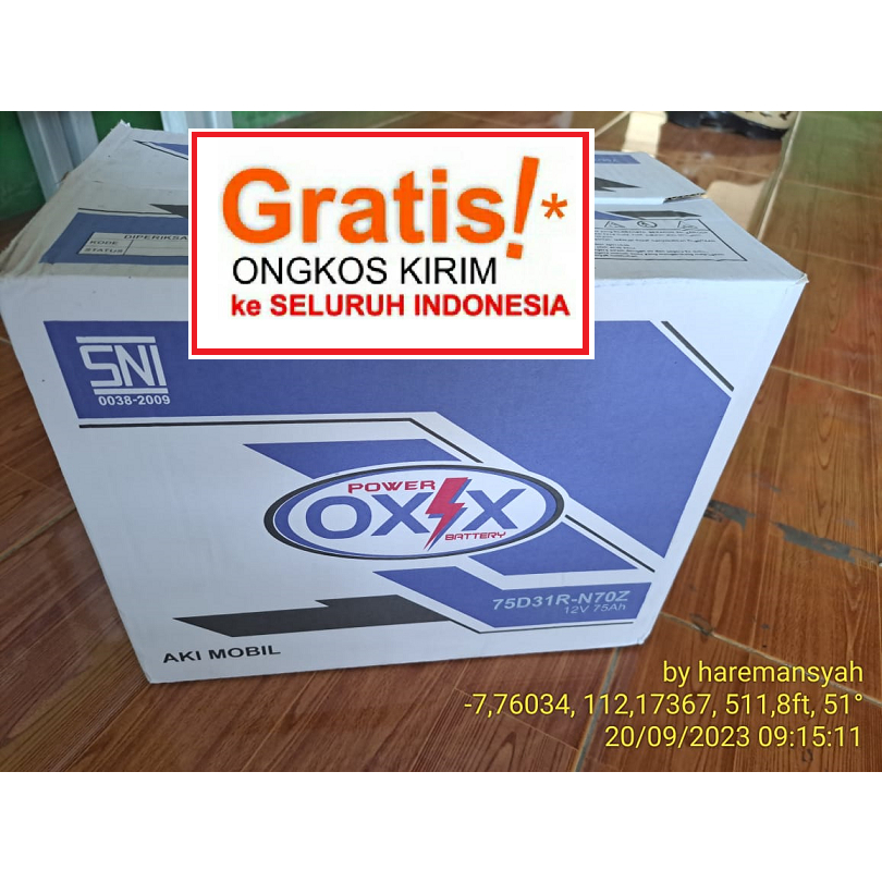 Jual Aki Truck Oxix N Z Original Harga Promo Shopee Indonesia