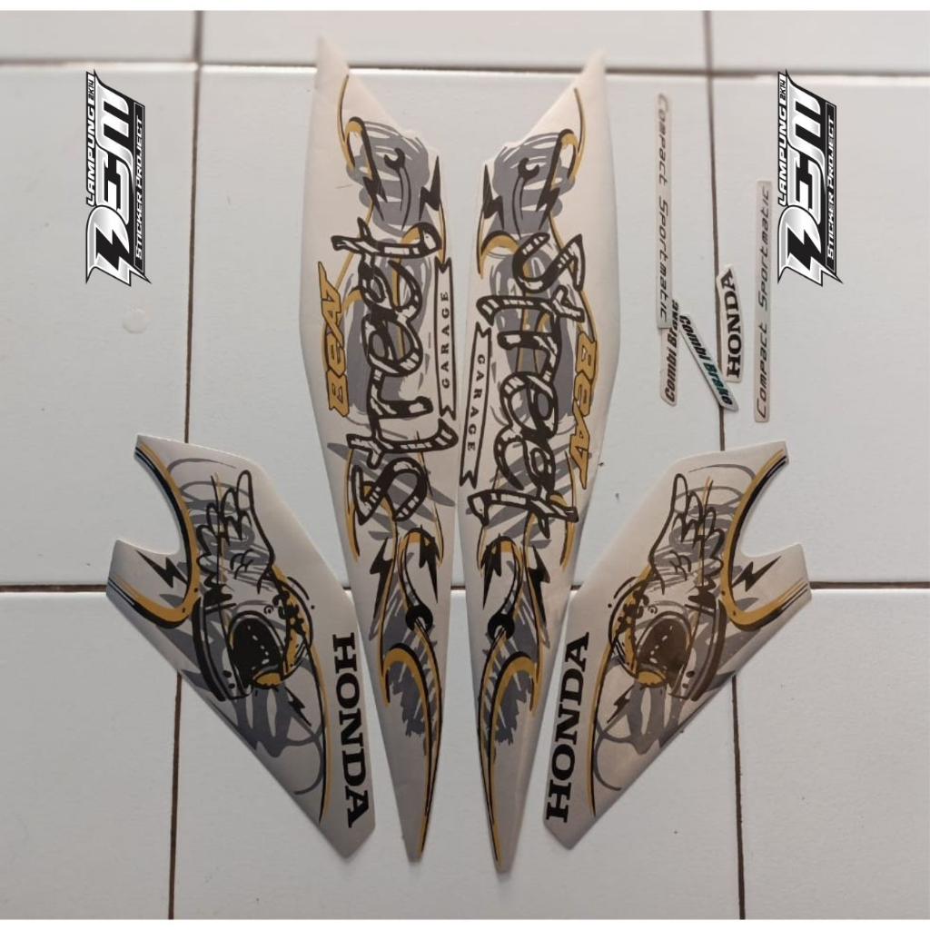 Jual Stiker Striping Honda Beat Street New 2022 Shopee Indonesia