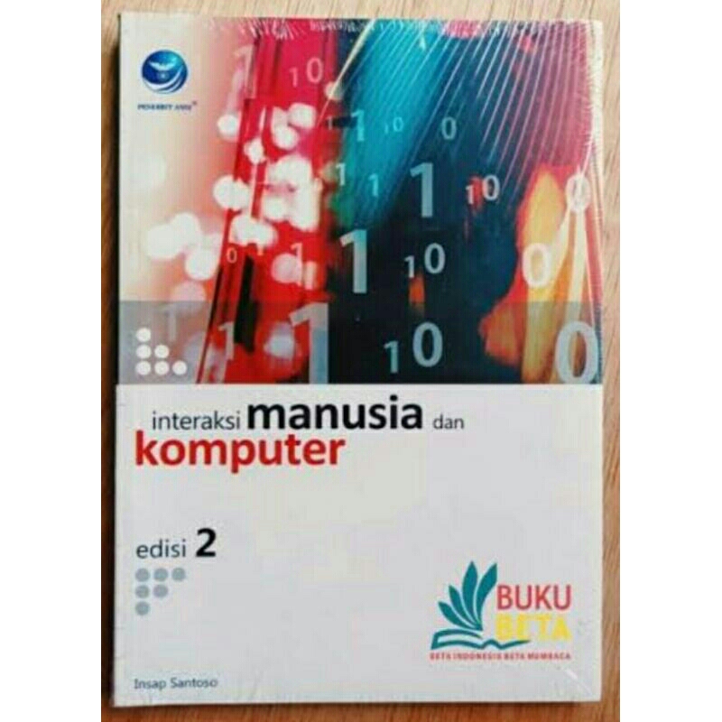 Jual Interaksi Manusia Dan Komputer Edisi 2 By Insap Santoso Shopee