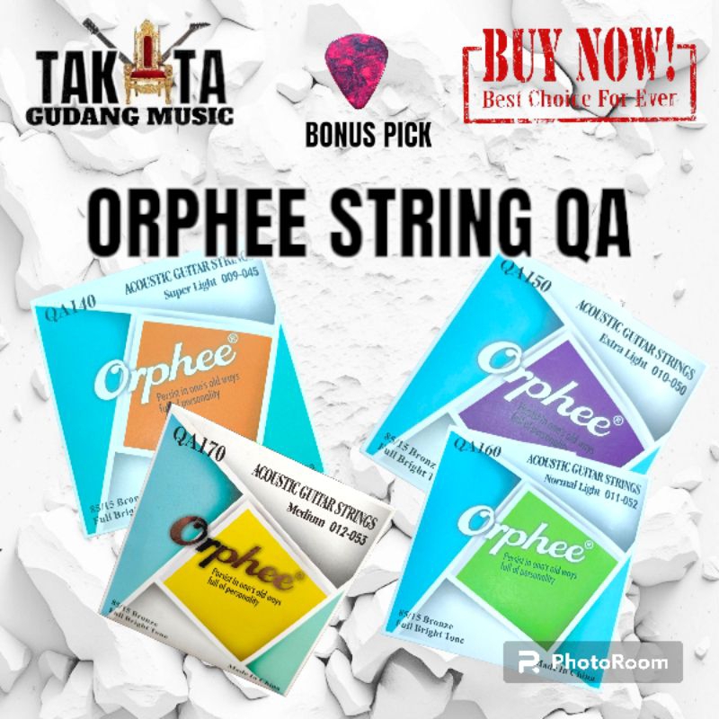 Jual Original Senar Orphee Qa Orphee Qa Orphee Qa Bonus Pick