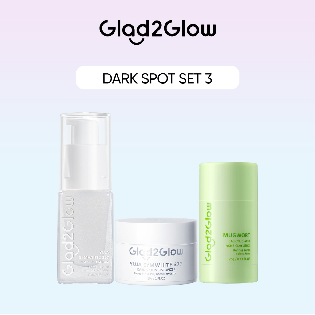 Jual Glad2Glow SPECIAL BUNDLE 3in1 3pcs Paket Skincare Moisturizer