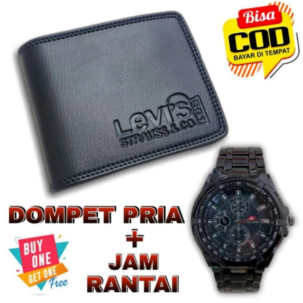 Jual Promo Terlaris Jam Tangan Pria Tali Rantai Stainless Steel Anti