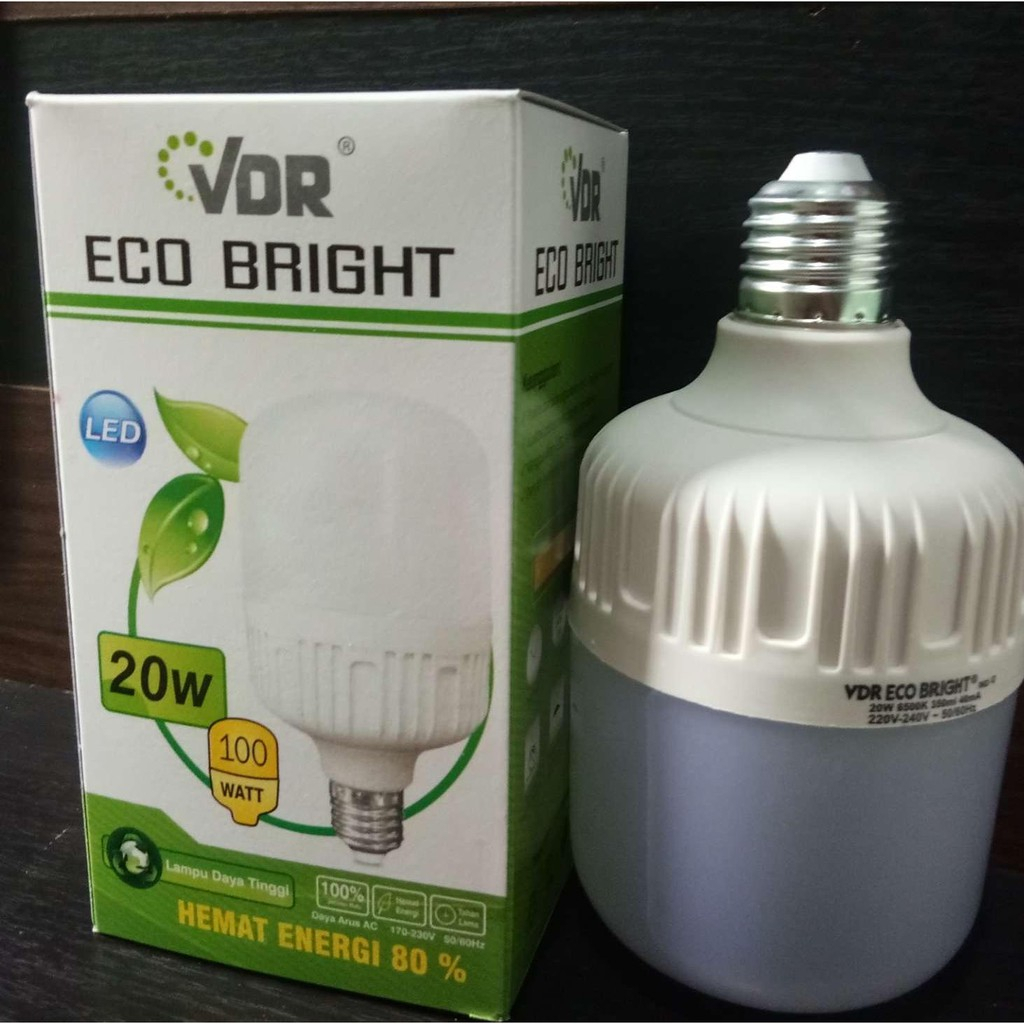 Jual LAMPU LED VDR Eco Bright LED 20 Watt BOHLAM LUMEN 20 W CAPSULE