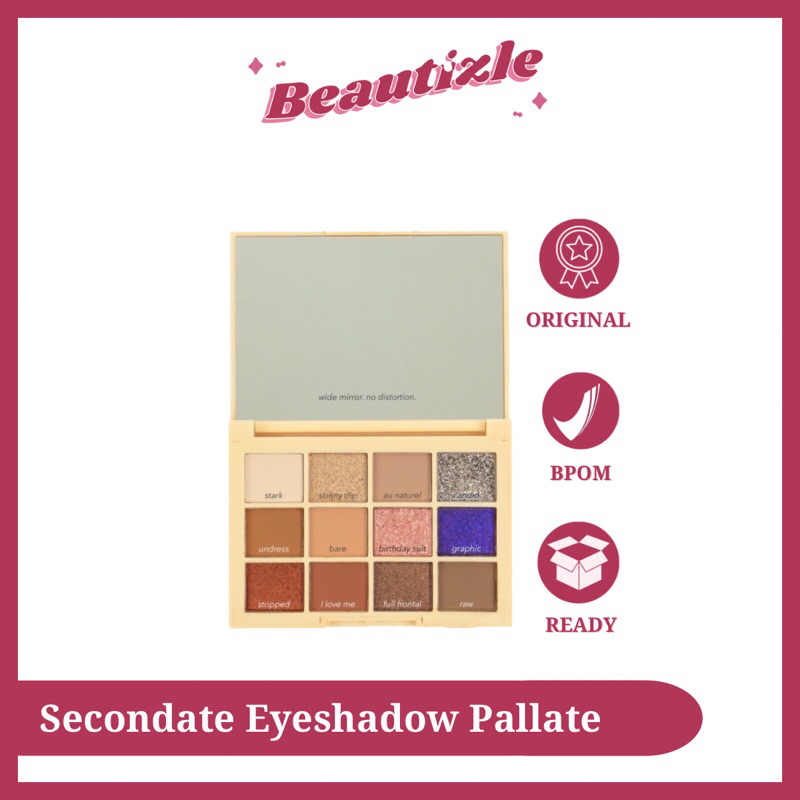 Jual Clearance Sale Secondate Rude Nude Eyeshadow Pallate Shopee