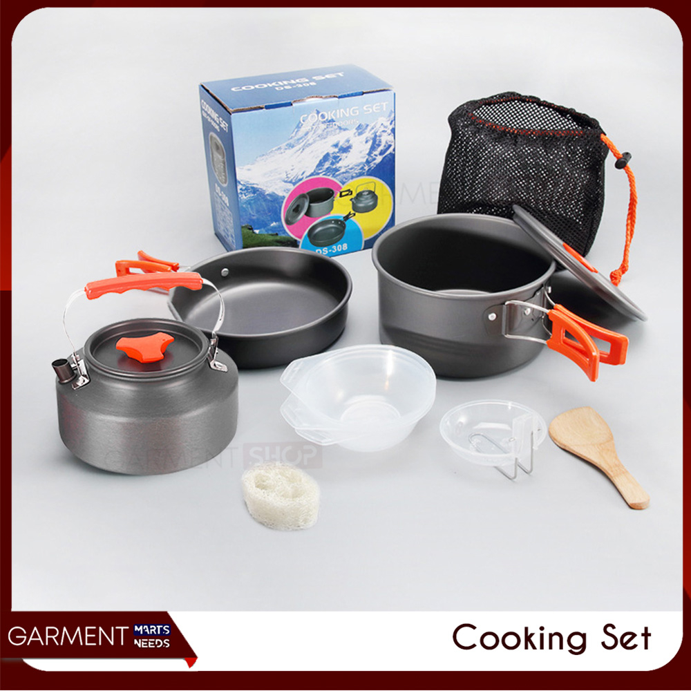 Jual KOMPOR308 Nesting Set Alat Masak Camping DS 308 Cooking Portable