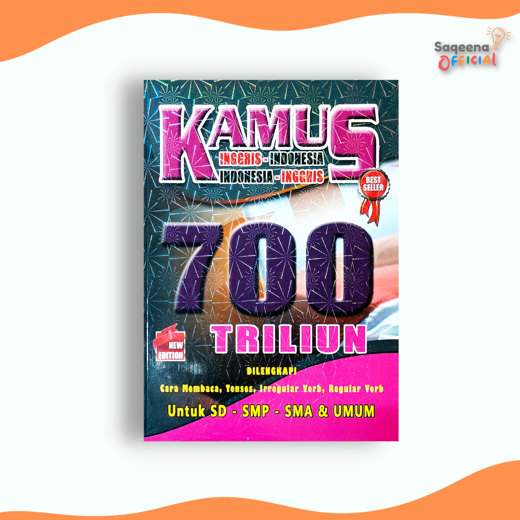 Jual Buku Kamus Bahasa Inggris Lengkap 700 Triliun Ukuran Kecil