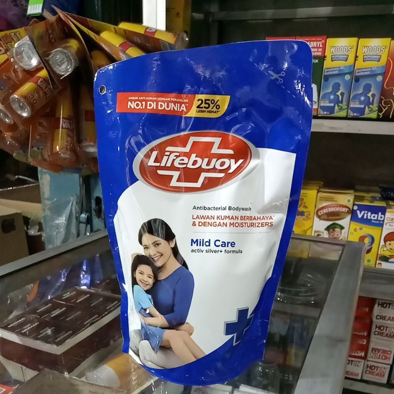 Jual Lifebuoy Bodywash Mild Care Refil Ml Shopee Indonesia