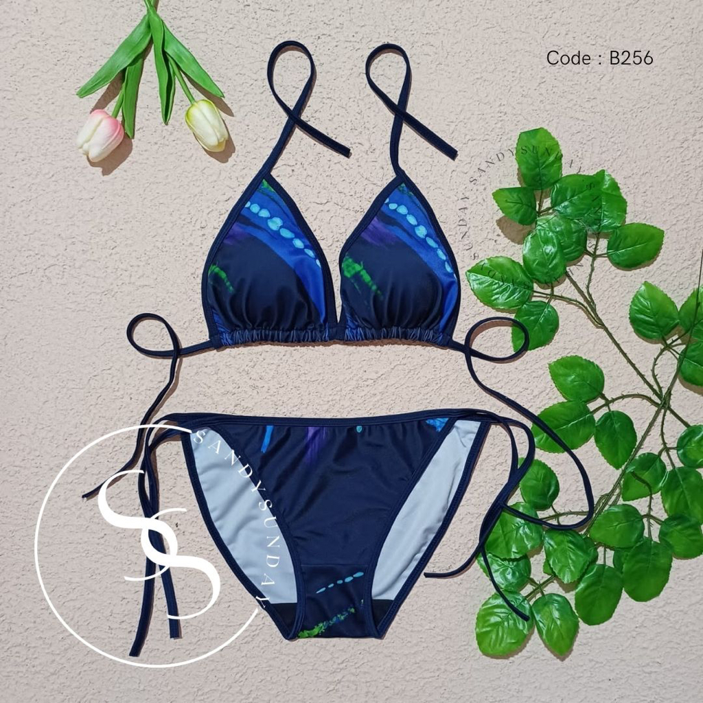 Jual Bikini Set Renang Wanita Bikini Pantai Sexy Two Piece Triangle